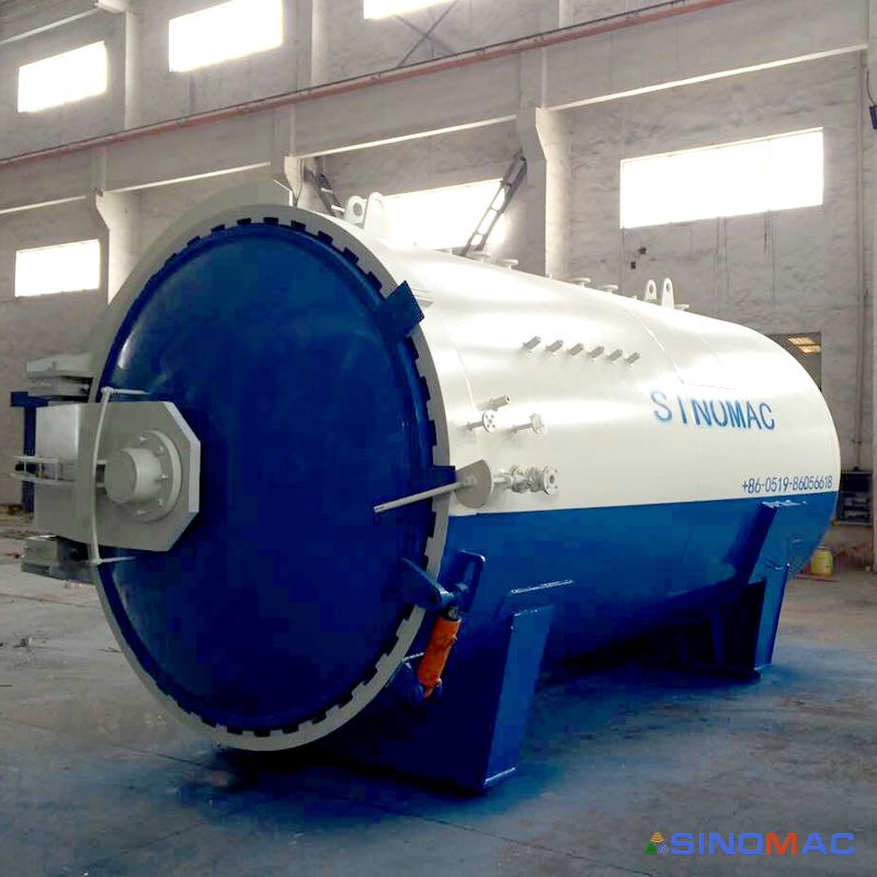 1650X3000mm Electric Heating Laminated Glass Autoclave for Laboratory Use