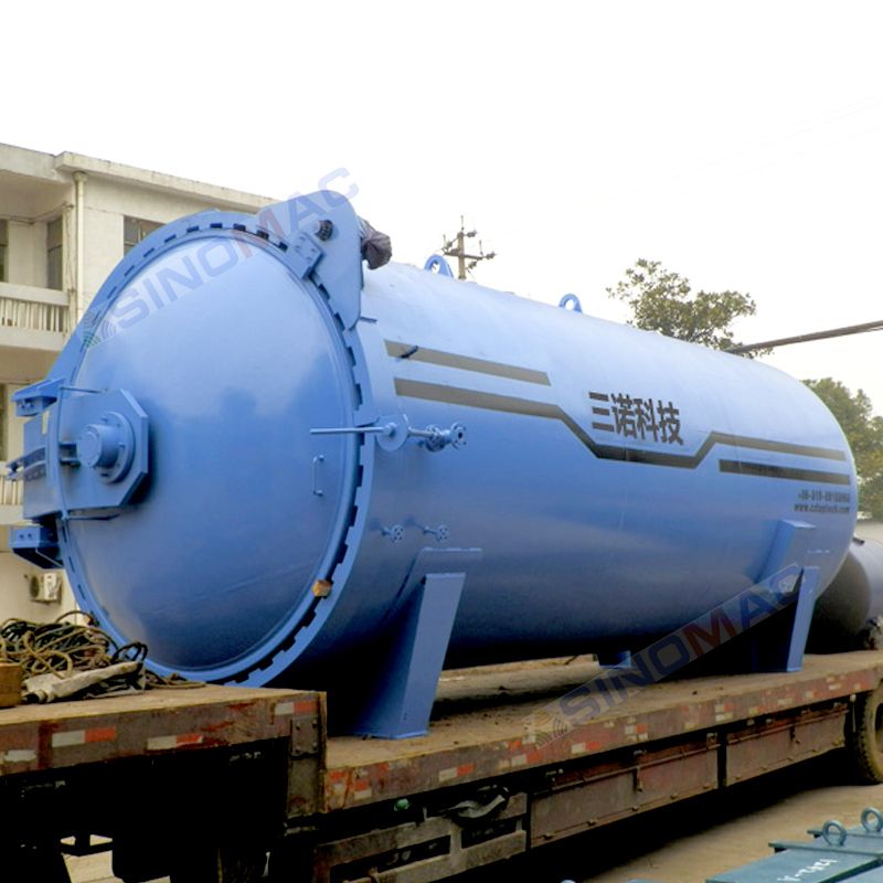 3000X6000mm ASME Approved PVB Glass Laminating Auto Clave
